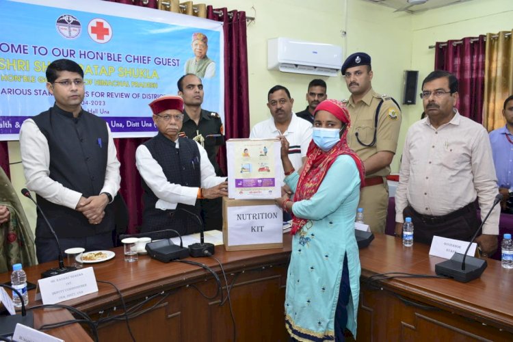 राज्यपाल ने की टीबी उन्मूलन पर बैठक की अध्यक्षता............