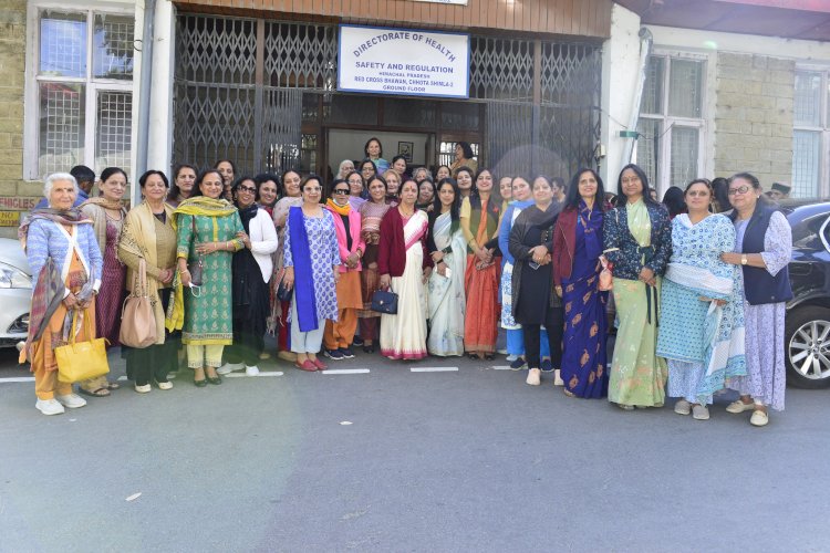 राज्य रेड क्रॉस की बैठक .......लेडी गवर्नर जानकी शुक्ला की अध्यक्षता में आयोजित