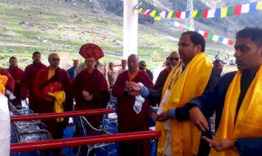 लाहौल स्पीति  के  विश्व प्रसिद्ध त्रिलोकनाथ मंदिर में........ बुद्ध जयंती  पर  किया  भव्य  आयोजन,,,,,,