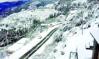 किन्नौर व लाहौल जिला में ताजा बर्फबारी से लोगों की परेशानियां बढी