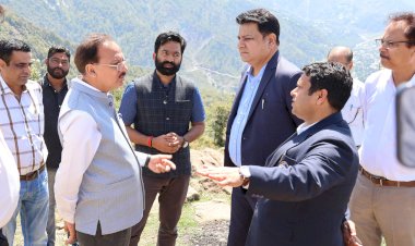 आईटी, वेलनेस और हॉस्पिटैलिटी का संगम स्थल बनेगा धर्मशाला का बनघोटू...... उद्योग मंत्री ने निरीक्षण के उपरांत फाइनल की साइट,.......