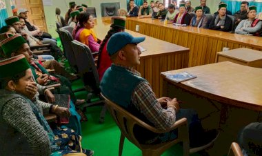 जिला किन्नौर के निचार उपमण्डल को तंबाकू मुक्त पंचायत बनाने  हेतु खंड स्तरीय बैठक......