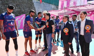 खेल हमारे जीवन में शारीरिक व मानसिक विकास के लिए बेहद जरूरी - विक्रमादित्य सिंह..... प्रतियोगिता में दिल्ली ने पहला, इंडियन रेलवे ने दूसरा और हरियाणा ने प्राप्त किया तीसरा स्थान