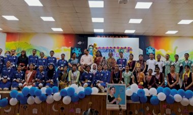 मरीजों के इलाज में नर्स की निस्वार्थ सेवा एवं समर्पण को शब्दों में बयान कर पाना मुश्किल  सीएमओ......   माता पद्मावती कॉलेज में मनाया इंटर नेशनल नर्सिंग डे