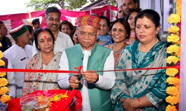 राज्यपाल ने राज्य रेडक्रॉस भवन में फिजियोथेरेपी केन्द्र का शुभारंभ किया.....