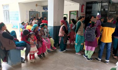 विशेष चिक्तिसा शिविर में 376 व्यक्तियों की जांच........ 68 विशेष विकलांगता प्रमाण पत्र जारी किए गए........