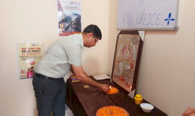 नशे के खिलाफ जिला प्रशासन ऊना की महत्वपूर्ण पहल...... उपायुक्त राघव शर्मा ने किया नशा मुक्त अभियान कार्यालय का शुभारंभ.....