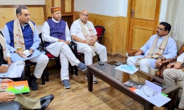 भाजपा प्रदेश कार्यसमिति को लेकर .......आलाकमान नेताओं ने किया विचार-विमर्श