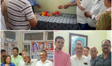 राजीव गांधी की पुण्यतिथि पर ...... रक्तदान शिविर का आयोजन.....