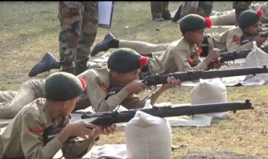 नाहन में NCC केडेट्स ने सीखी फायरिंग....... 10 दिवसीय कैंप में 643 कैडेट्स ले रहे हिस्सा.......