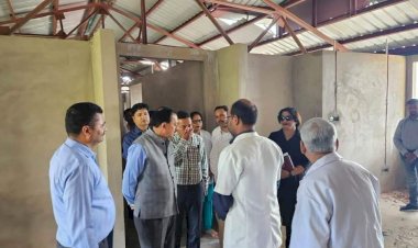 उद्योग एवं आयुष मंत्री ने......... निर्माणाधीन आयुर्वेदिक अस्पताल नाहन का निरीक्षण किया....... लोक निर्माण विभाग को दो माह में कार्य पूर्ण करने के दिये निर्देश.......
