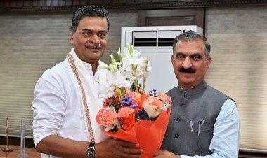 मुख्यमंत्री ने केंद्रीय ऊर्जा मंत्री से भेंट की....... जल विद्युत ऊर्जा से जुड़े विभिन्न विषयों पर चर्चा की.....