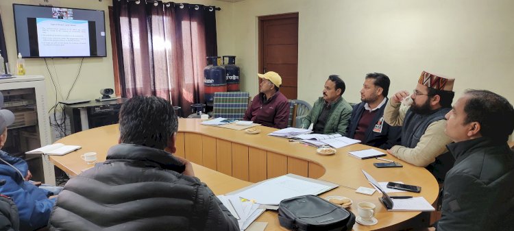केलांग में....... प्रधानमंत्री जन विकास कार्यक्रम की वर्चुअल बैठक आयोजित.....