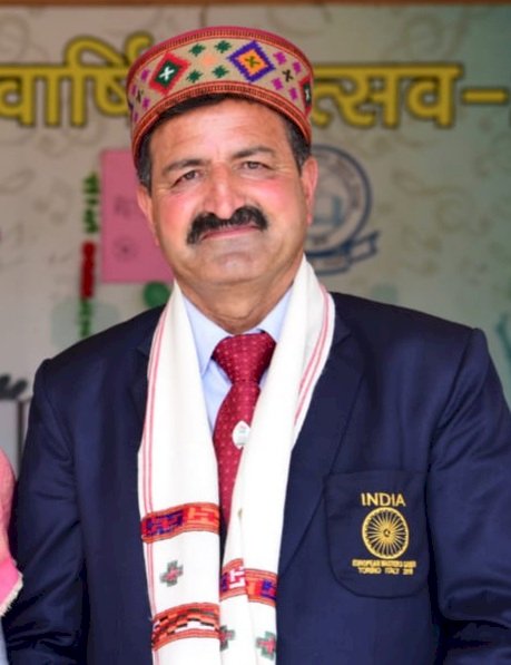 जय कृष्ण शर्मा..... होंगे भारतीय मास्टर गेम्स के टीम मैनेजर......