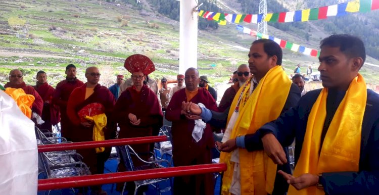 लाहौल स्पीति के विश्व प्रसिद्ध त्रिलोकनाथ मंदिर में........ बुद्ध जयंती पर किया भव्य आयोजन,,,,,,