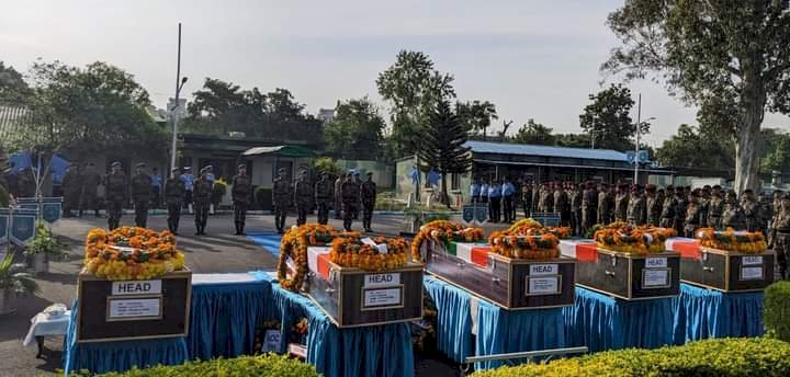 वीर जवानों के बलिदान पर शोक व्यक्त किया मुख्यमंत्री ने