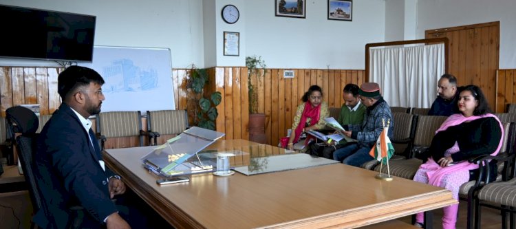 स्किल डवलपमेन्ट संस्थानों को लेकर बैठक का आयोजन......
