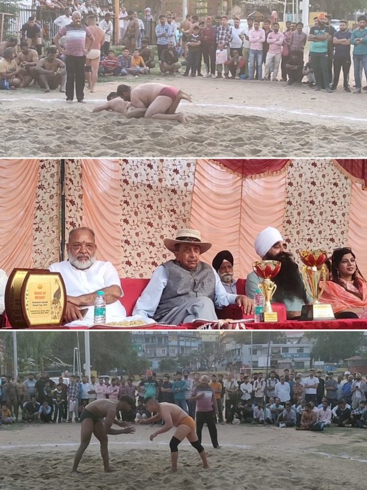 काला नारायणगढ़ ने जीती दंगल की माली.....दशमेश रोटी बैंक द्वारा दंगल का आयोजन..... बीते कई वर्षों से दशमेश रोटी बैंक कर रहा समाज सेवा में बेहतरीन कार्य.....