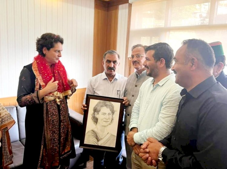 पूरानी पैंशन बहाली : सम्मान में  28 मई 2023 को धर्मशाला मे  ऐतिहासिक  रैली.........  प्रियंका गांधी से मिला एनपीसी ई संघ.........