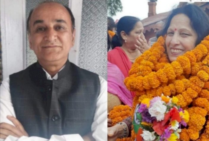 सुरेंद्र चौहान बने शिमला नगर निगम के महापौर...... उमा कौशल उप-महापौर निर्वाचित....