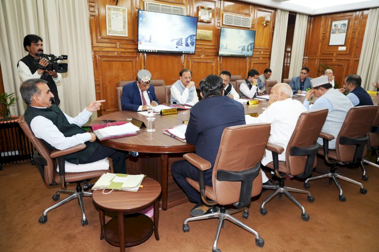तलवाड़ा रेलवे लाइन के निर्माण के लिए सरकारी भूमि को रेलवे  के नाम हस्तांतरित करने को स्वीकृति प्रदान......... हिमाचल प्रदेश मंत्रिमण्डल के निर्णय.....