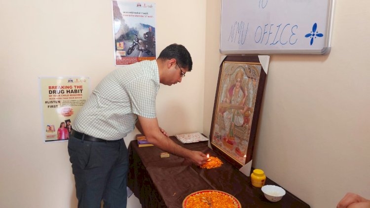 नशे के खिलाफ जिला प्रशासन ऊना की महत्वपूर्ण पहल...... उपायुक्त राघव शर्मा ने किया नशा मुक्त अभियान कार्यालय का शुभारंभ.....
