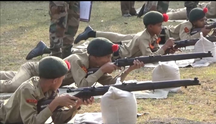 नाहन में NCC केडेट्स ने सीखी फायरिंग....... 10 दिवसीय कैंप में 643 कैडेट्स ले रहे हिस्सा.......
