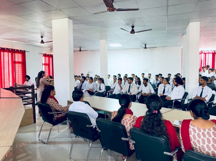 हिमाचल प्रदेश लॉ कॉलेज कालाअंब ने कानून के छात्रों के लिए...... व्यक्तित्व निर्माण कार्यक्रम का आयोजन.........