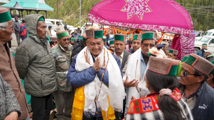 जिला किन्नौर के सांगला व छितकुल को पर्यटन की दृष्टि से किया जाएगा विकसित - जगत सिंह नेगी.......