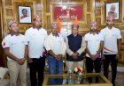 विशेष ओलम्पिक प्रतिभागियों ने राज्यपाल से शिष्टाचार भेंट की.....
