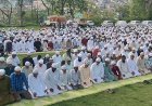 मुस्लिम समुदाय के लोगों ने ......अता की ईद उल अजहा की  नमाज,.......