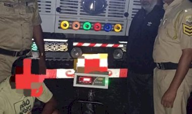 पांवटा में  ट्रक चालक धरा ........कब्जे से 3,890 किलोग्राम चूरा पोस्त पकड़ी.....