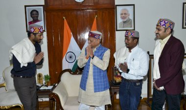 राजभवन में तेलंगाना स्थापना दिवस मनाया गया......