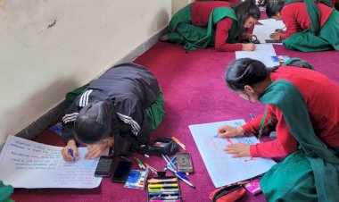 किन्नौर जिला में मासिक धर्म स्वच्छता के प्रति आयोजित किया गया जागरूकता कार्यक्रम