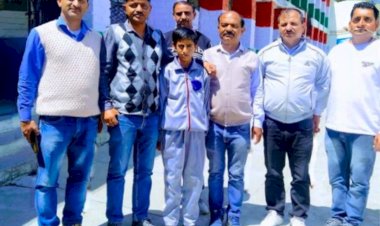 दीदग स्कूल के...... रितेश शर्मा  ने उतीर्ण..... की  राष्ट्रीय स्तर  की छात्रवृत्ति परीक्षा....