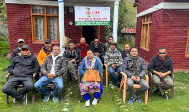 जिस्पा में ......पर्यावरण सरंक्षण व स्वच्छता जागरुकता को लेकर आयोजित किया शिविर....  .