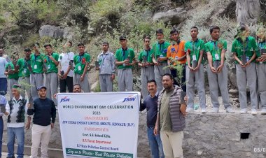 राजकीय वरिष्ठ माध्यमिक पाठशाला किल्बा ने.... मनाया विश्व पर्यावरण दिवस...