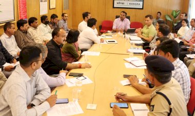 मॉक ड्रिल को पूरी गंभीरता से लें अधिकारी -   डीसी ...... बाढ़-भूस्खलन को लेकर 8 को आपदा प्रबंधन की तैयारी परखेगा जिला प्रशासन....