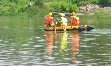 मॉक एक्सरसाइज ........ बाढ़ और मलबे में फंसे लोगों के लिए चलाए रेस्क्यू ऑपरेशन....