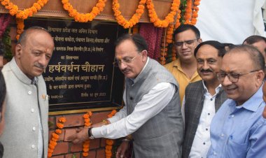 शिलाई विधानसभा में .......60 करोड रूपये की लागत से विभिन्न पेयजल योजनाओं का हो रहा निमार्ण-हर्षवर्धन.......