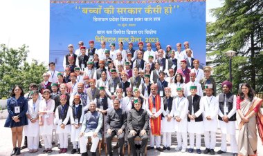 विधानसभा में आयोजित बाल सत्र में ज्वलंत मुद्दों पर की गई चर्चा..... बाल सत्र में आए सुझावों पर गम्भीरता से विचार करेगी प्रदेश सरकार: मुख्यमंत्री.....