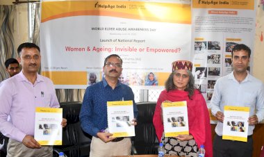 वीमेन एंड एजिंग: इनविजिबल ओर एम्पावड रिपोर्ट का विमोचन......