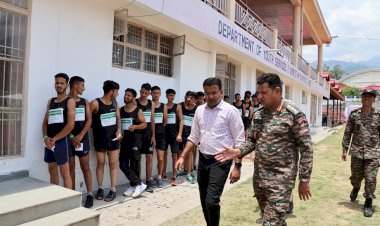 धर्मशाला के साई मैदान में हो रही अग्निवीर भर्ती रैली, डीसी ने लिया व्यवस्थाओं का जायजा