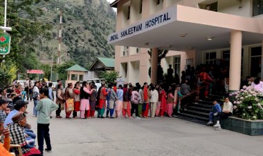 जिंदल संजीवनी हस्पताल शोल्टू में...... आयोजित किया गया निःशुल्क नेत्र जाँच शिविर....