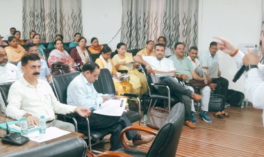 पंचायती राज विभाग द्वारा जिला स्तरीय कार्यशाला आयोजित