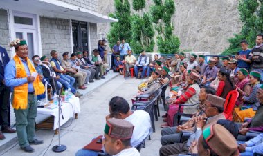 जनजातीय जिला किन्नौर का चहुँमुखी विकास होगा सुनिश्चित - जगत सिंह नेगी