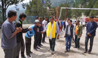 प्रदेश सरकार युवाओं को बेहतर खेल-सुविधाएं व आधुनिक खेल उपकरण उपलब्ध करवाने के लिए है कृत-सकंल्पित - जगत सिंह नेगी