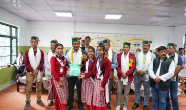 स्थ समाज व सशक्त राष्ट्र निर्माण के लिए युवाओं का स्वस्थ रहना है आवश्यक - जगत सिंह नेगी...... ऽ आयोजित विभिन्न प्रतियोगिताओं के विजेताओं को किया सम्मानित......