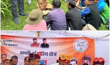 पीएम मोदी ने बदली देश की तकदीर...........मनसुख मंडाविया.... लाहोल के विकास में अटल टनल का सहयोग सराहनीय......