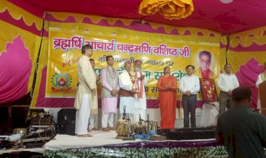 पहाड़ी कवि, प्रताप पराशर को ... सिरमौर कला संगम ने किया सम्मानित ......